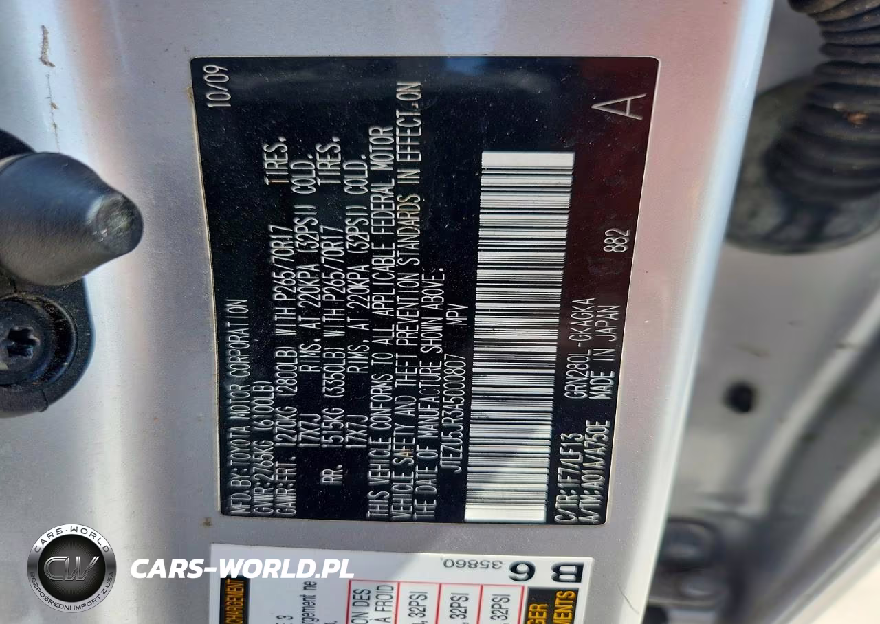 2010 Toyota 4Runner Sr5 VIN:JTEZU5JR3A5000807 - 13