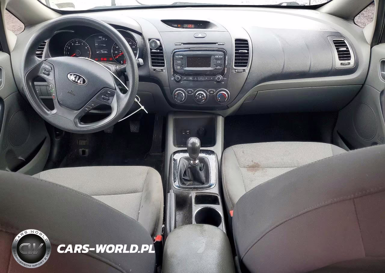 2017 Kia Forte Lx VIN:3KPFK4A72HE044432 - 8