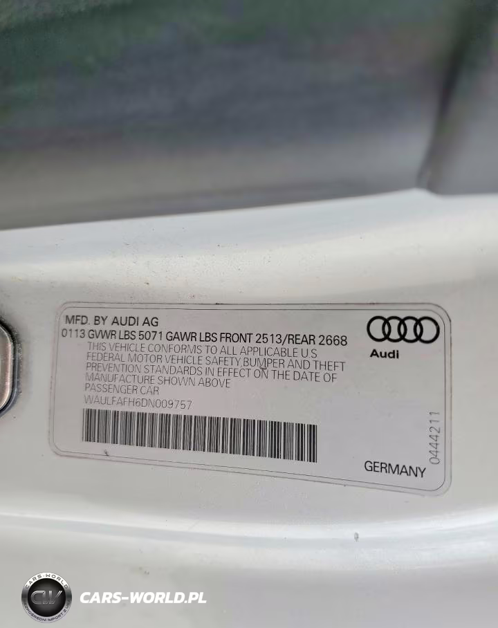2013 Audi A5 Premium Plus VIN:WAULFAFH6DN009757 - 12