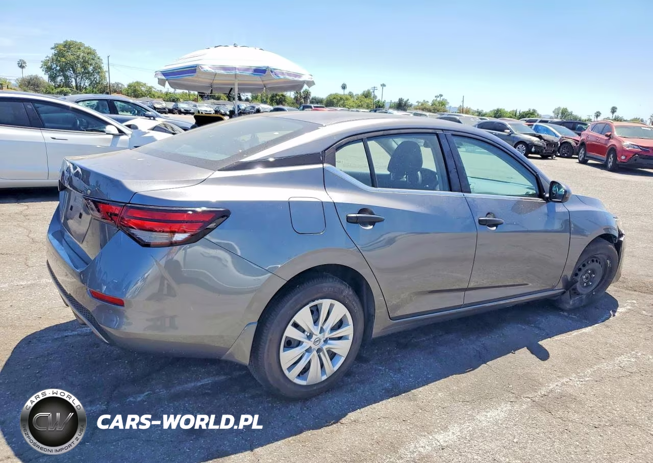 2025 Nissan Sentra S VIN:3N1AB8BV9SY368193 - 3