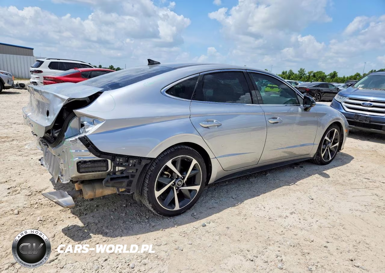 2021 Hyundai Sonata Sel Plus VIN:5NPEJ4J26MH118895 - 3