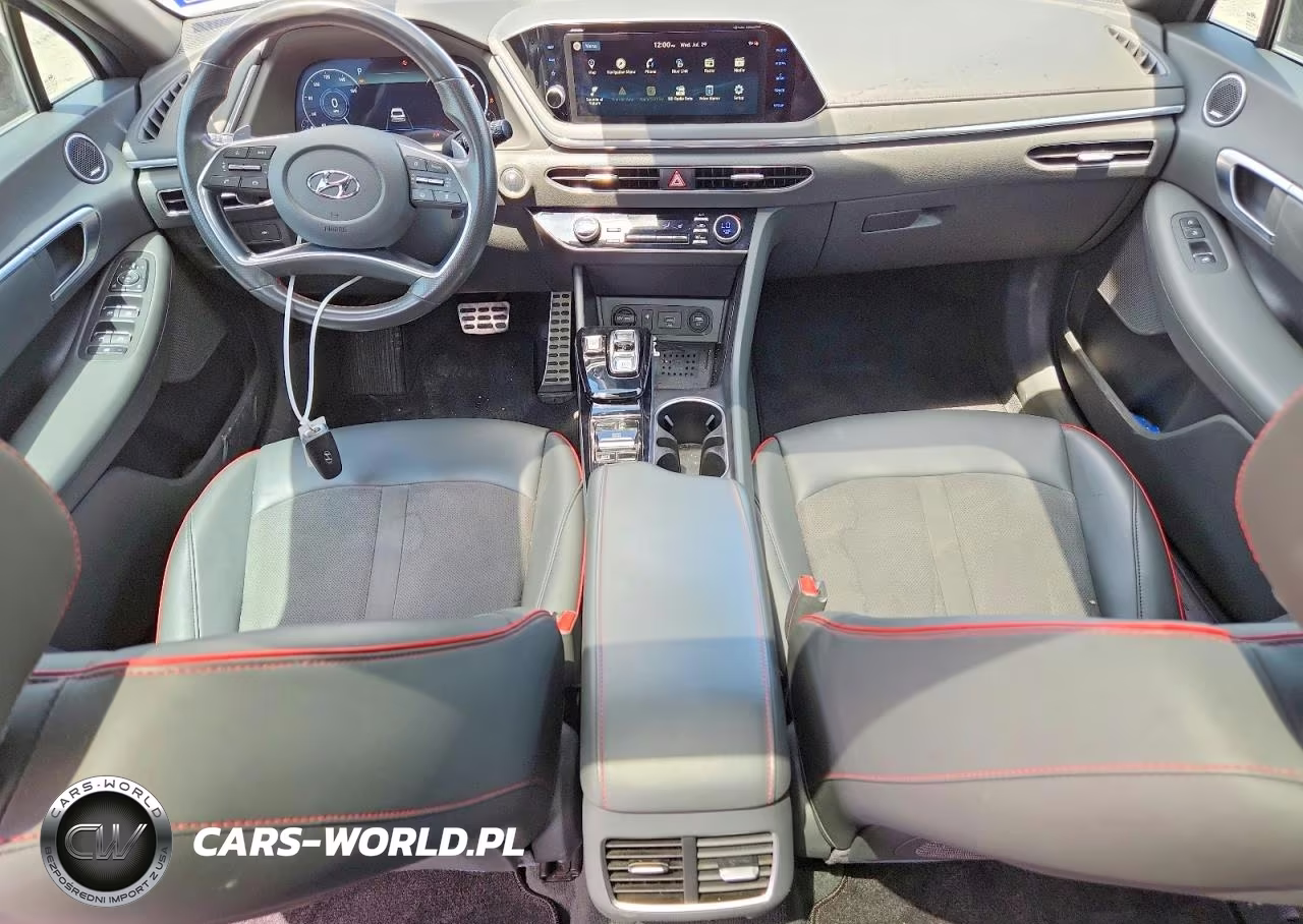 2021 Hyundai Sonata Sel Plus VIN:5NPEJ4J26MH118895 - 8