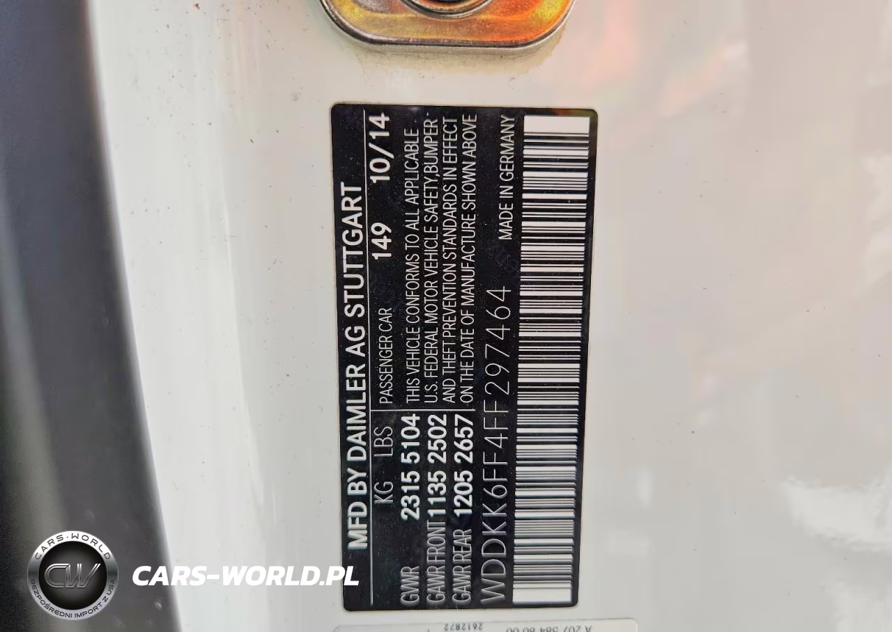 2015 Mercedes-Benz E 400 VIN:WDDKK6FF4FF297464 - 13