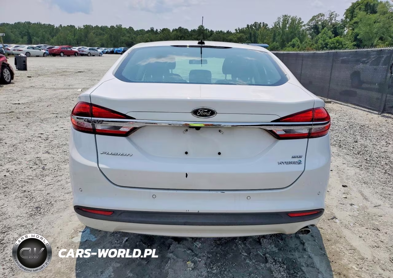 2018 Ford Fusion Se Hybrid VIN:3FA6P0LU4JR243189 - 6