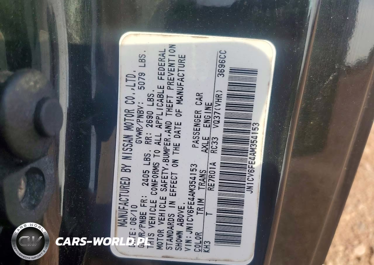 2010 Infiniti G37 Convertible Base VIN:JN1CV6FE4AM354153 - 12