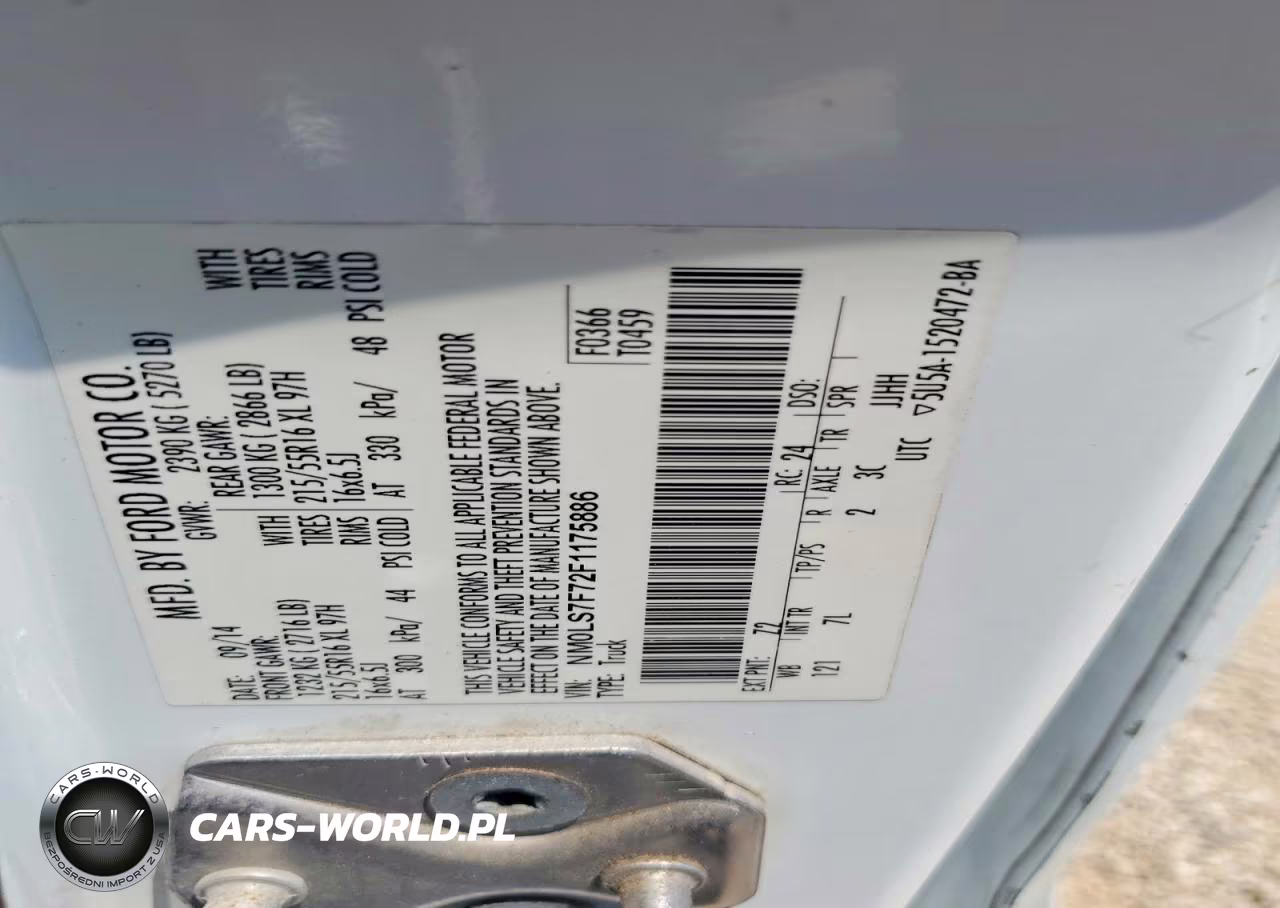 2015 Ford Transit Connect Xlt VIN:NM0LS7F72F1175886 - 13
