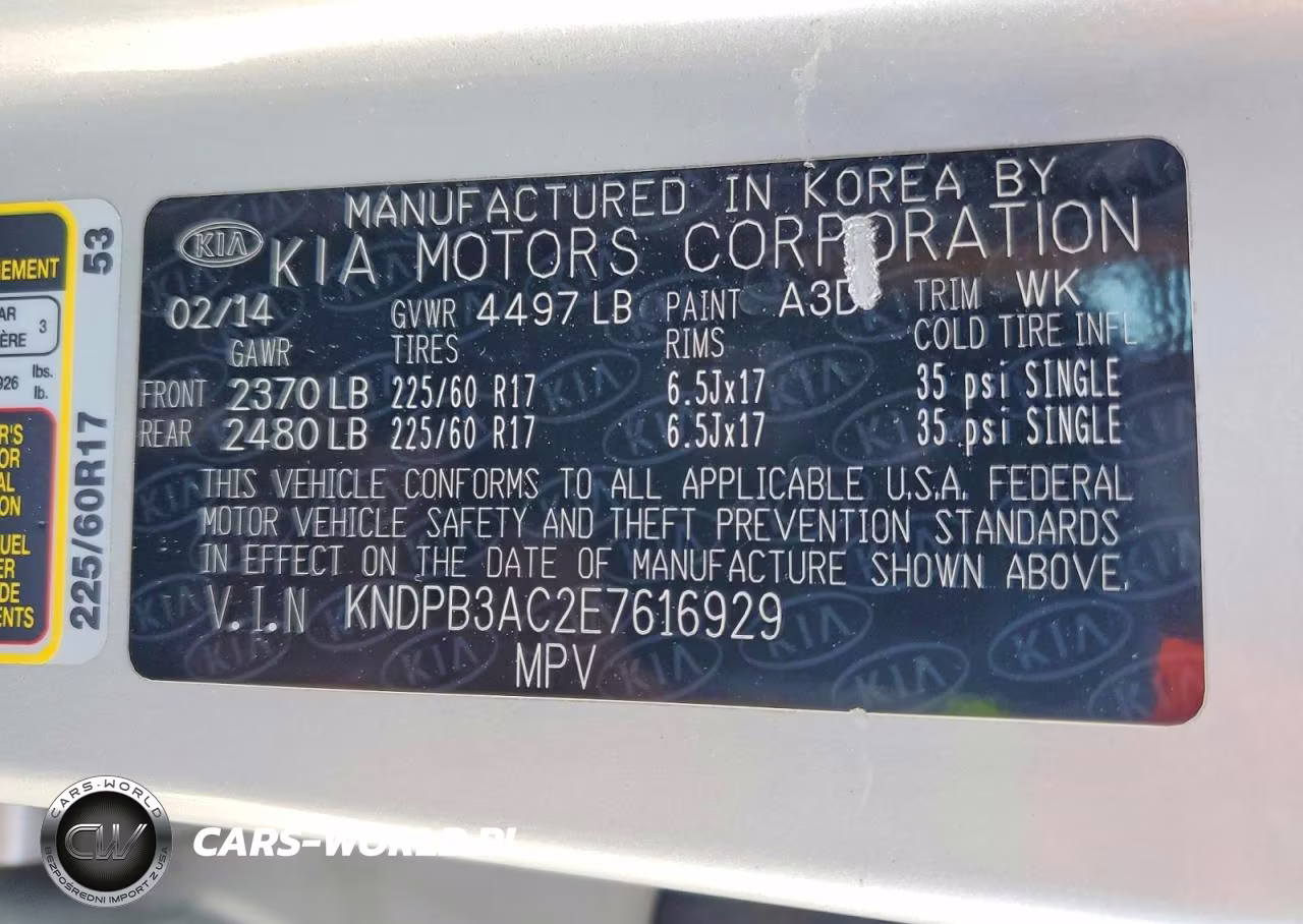 2014 Kia Sportage VIN:KNDPB3AC2E7616929 - 12