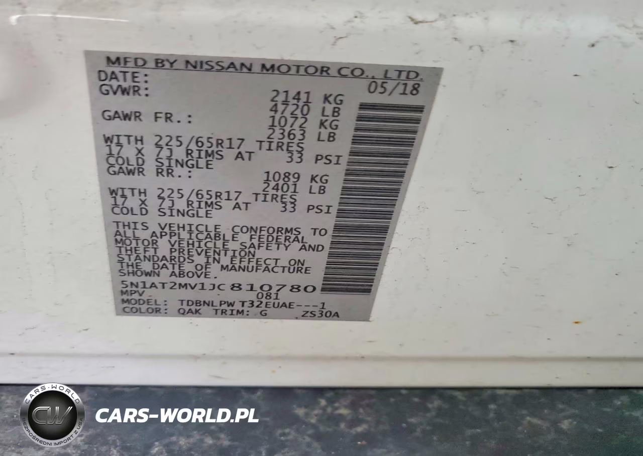 2018 Nissan Rogue S VIN:5N1AT2MV1JC810780 - 13