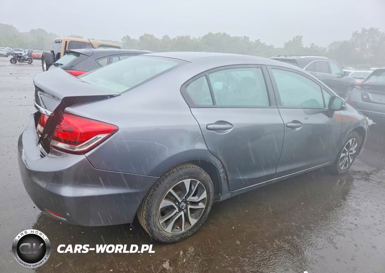 2013 Honda Civic Exl VIN:19XFB2F92DE214586 - 3
