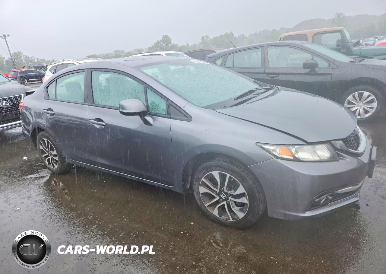 2013 Honda Civic Exl VIN:19XFB2F92DE214586 - 4
