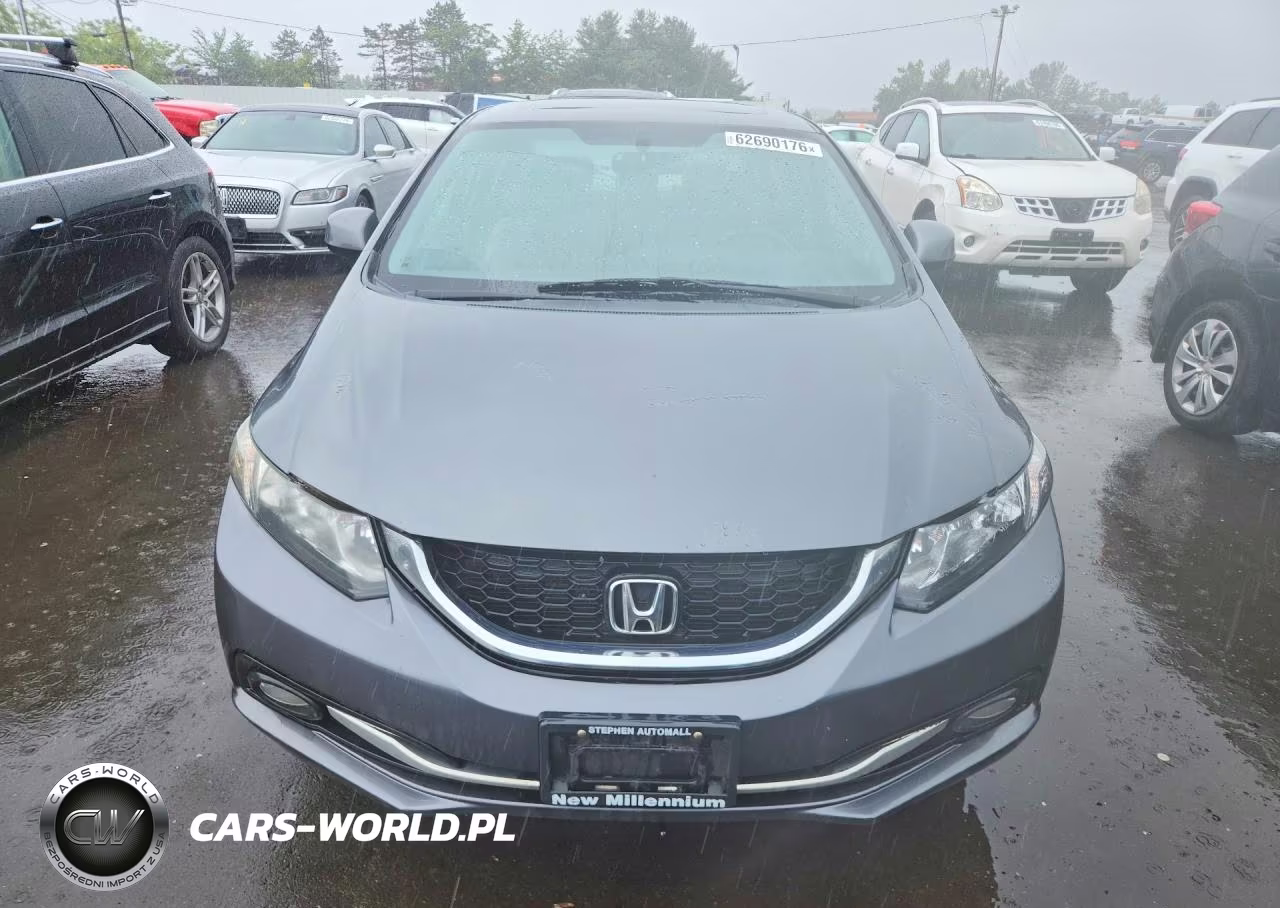 2013 Honda Civic Exl VIN:19XFB2F92DE214586 - 5