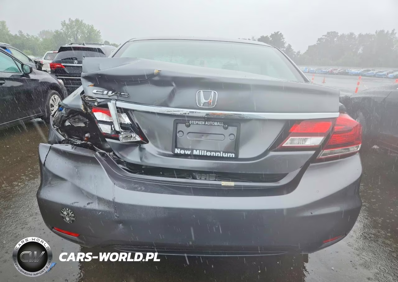 2013 Honda Civic Exl VIN:19XFB2F92DE214586 - 6