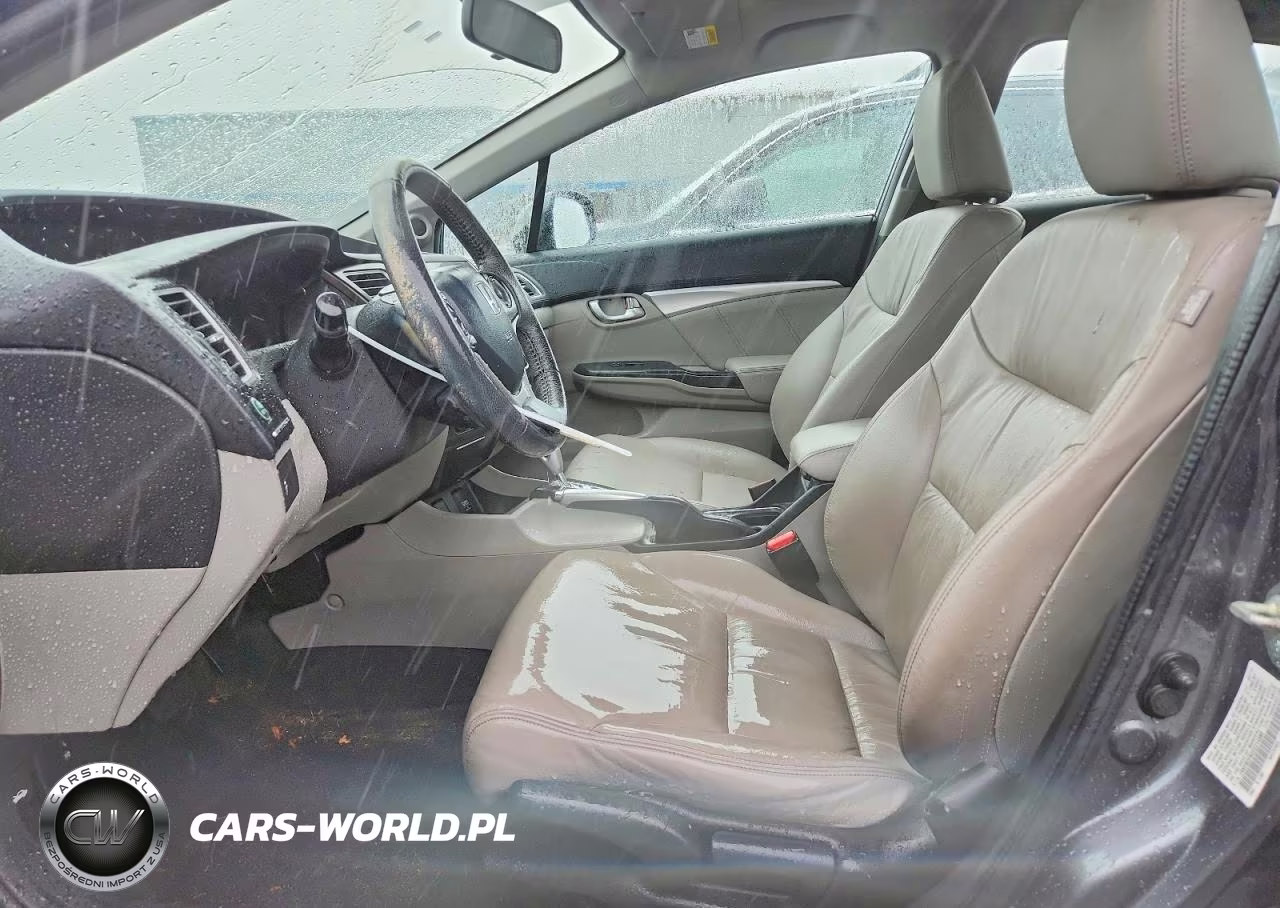 2013 Honda Civic Exl VIN:19XFB2F92DE214586 - 7