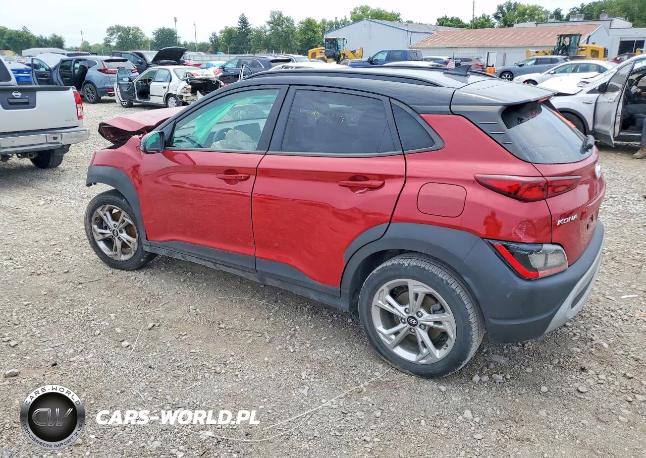 2022 Hyundai Kona Sel VIN:KM8K6CAB2NU779311 - 2