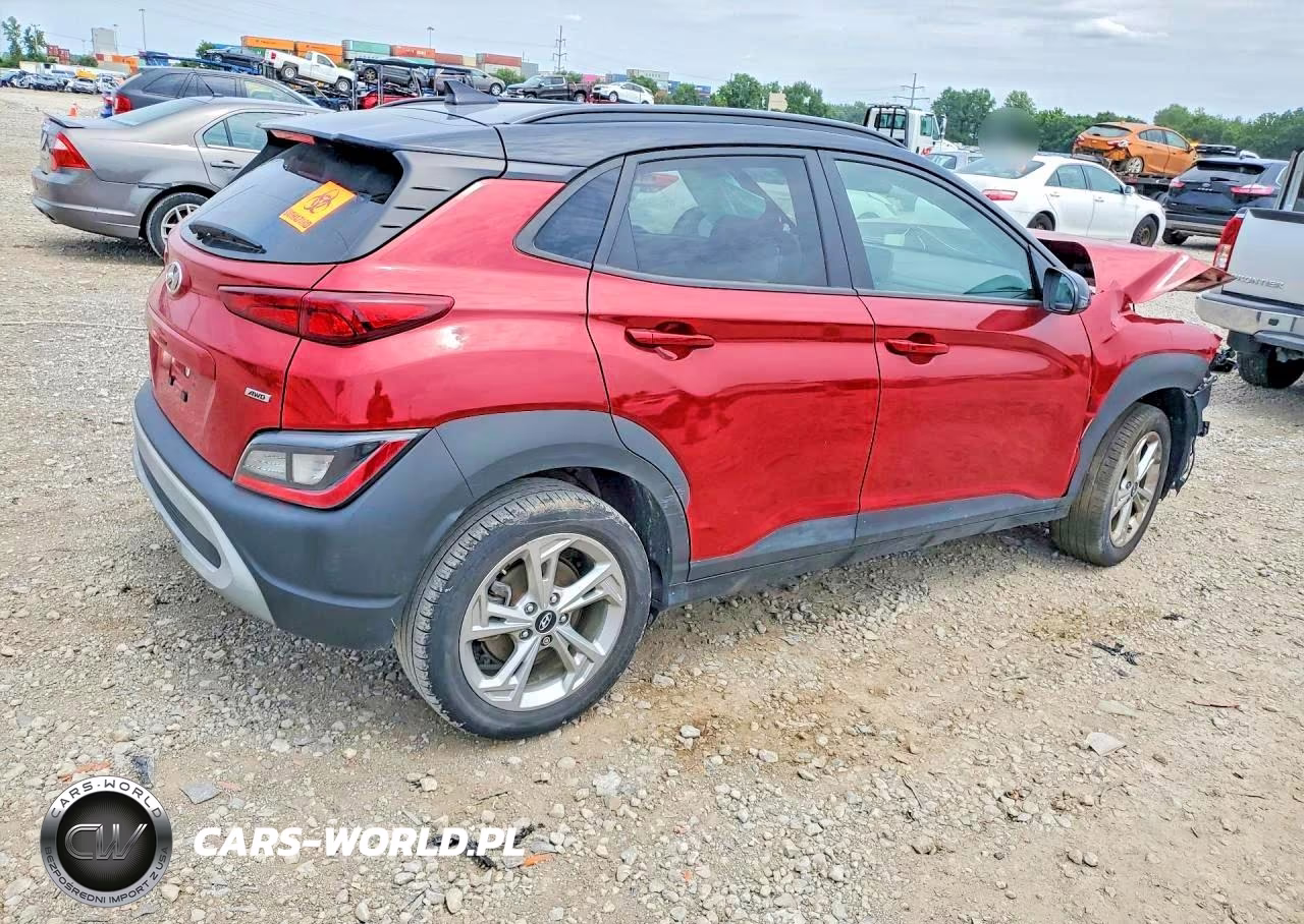 2022 Hyundai Kona Sel VIN:KM8K6CAB2NU779311 - 3