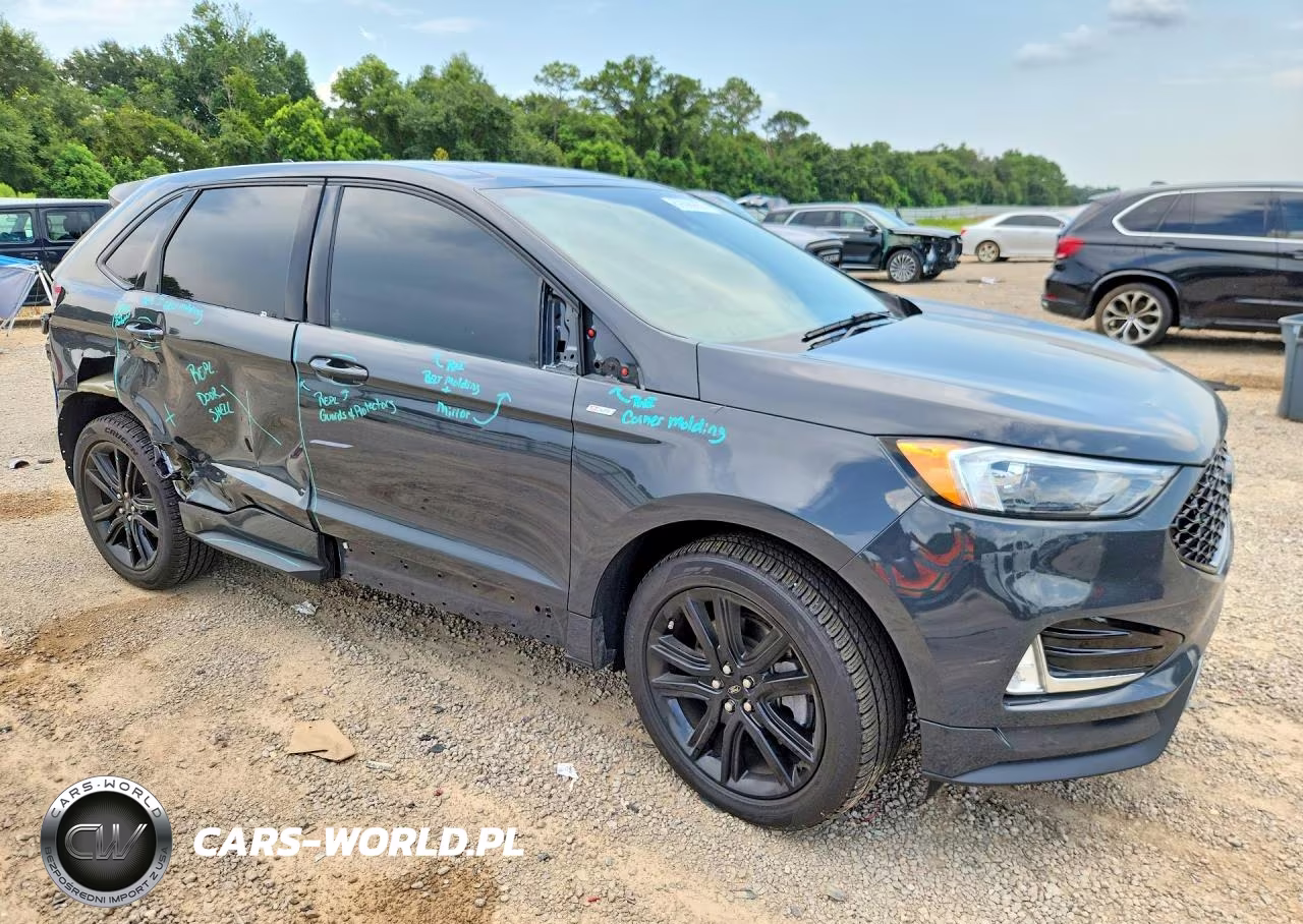 2021 Ford Edge Sel VIN:2FMPK3J90MBA37377 - 4