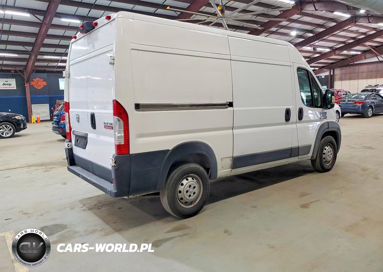 2017 Ram Promaster 2500 Delivery Van VIN:3C6TRVCG9HE528705 - 3