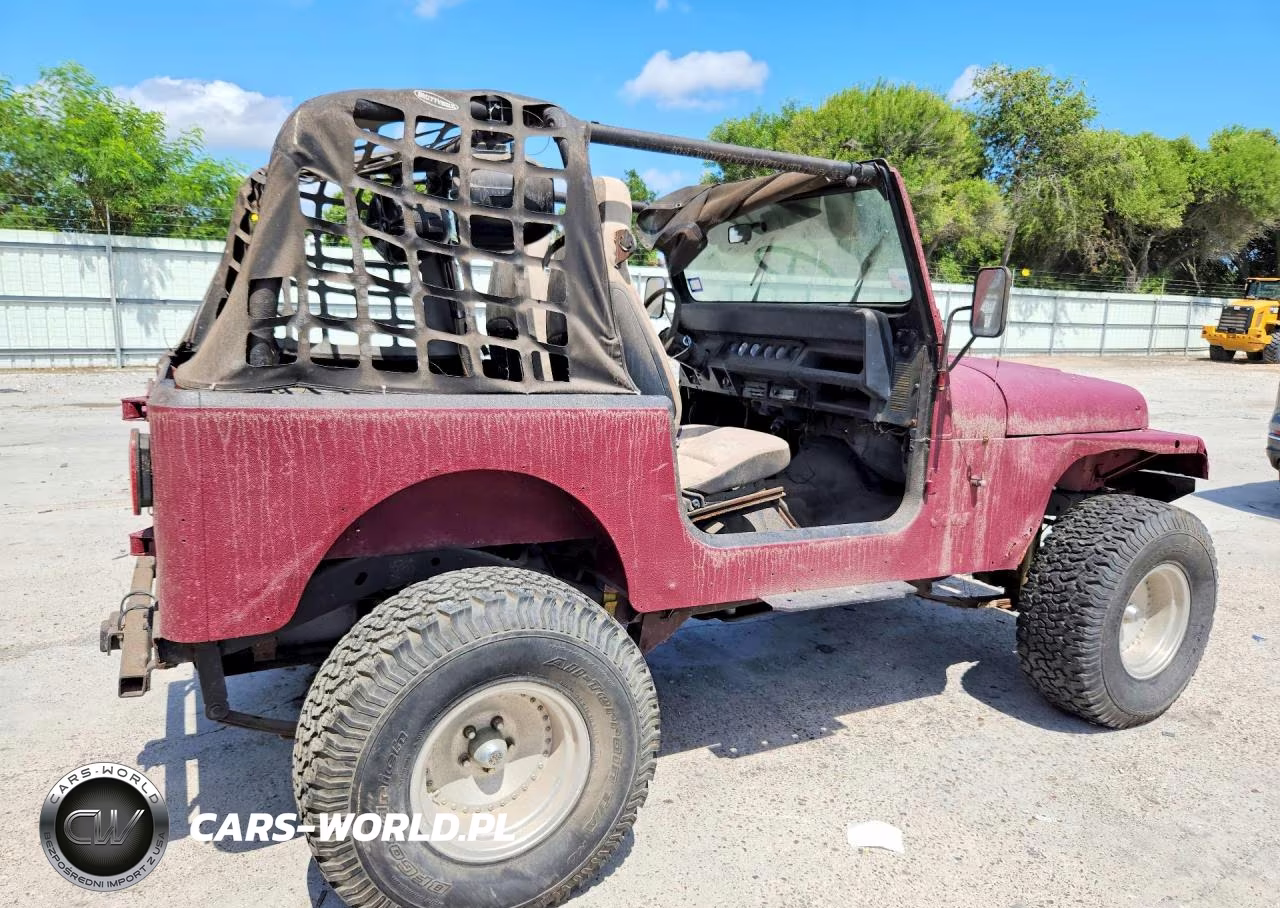 1987 Jeep Wrangler VIN:2BCCV81J1HB537878 - 3