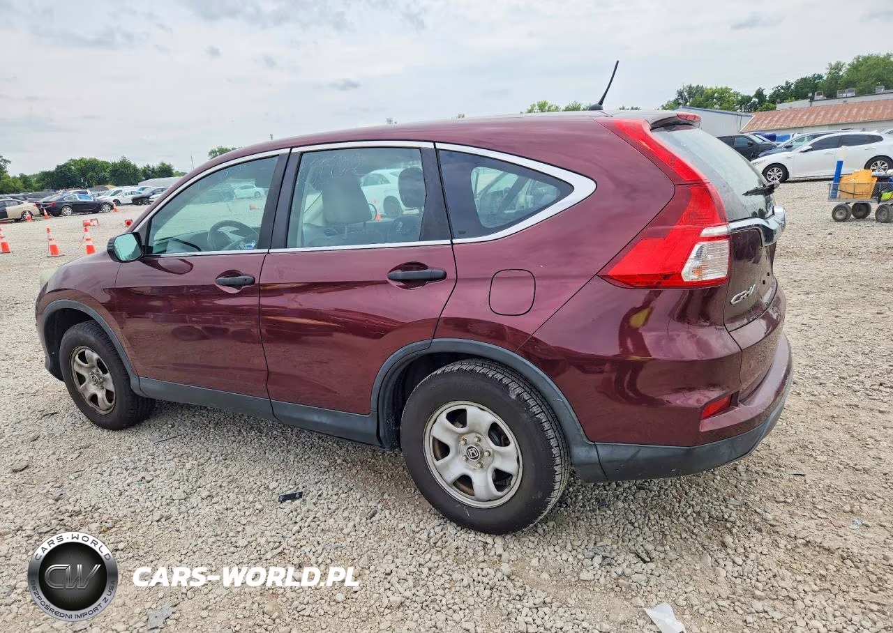 2015 Honda Cr-V Lx VIN:2HKRM3H34FH546047 - 2