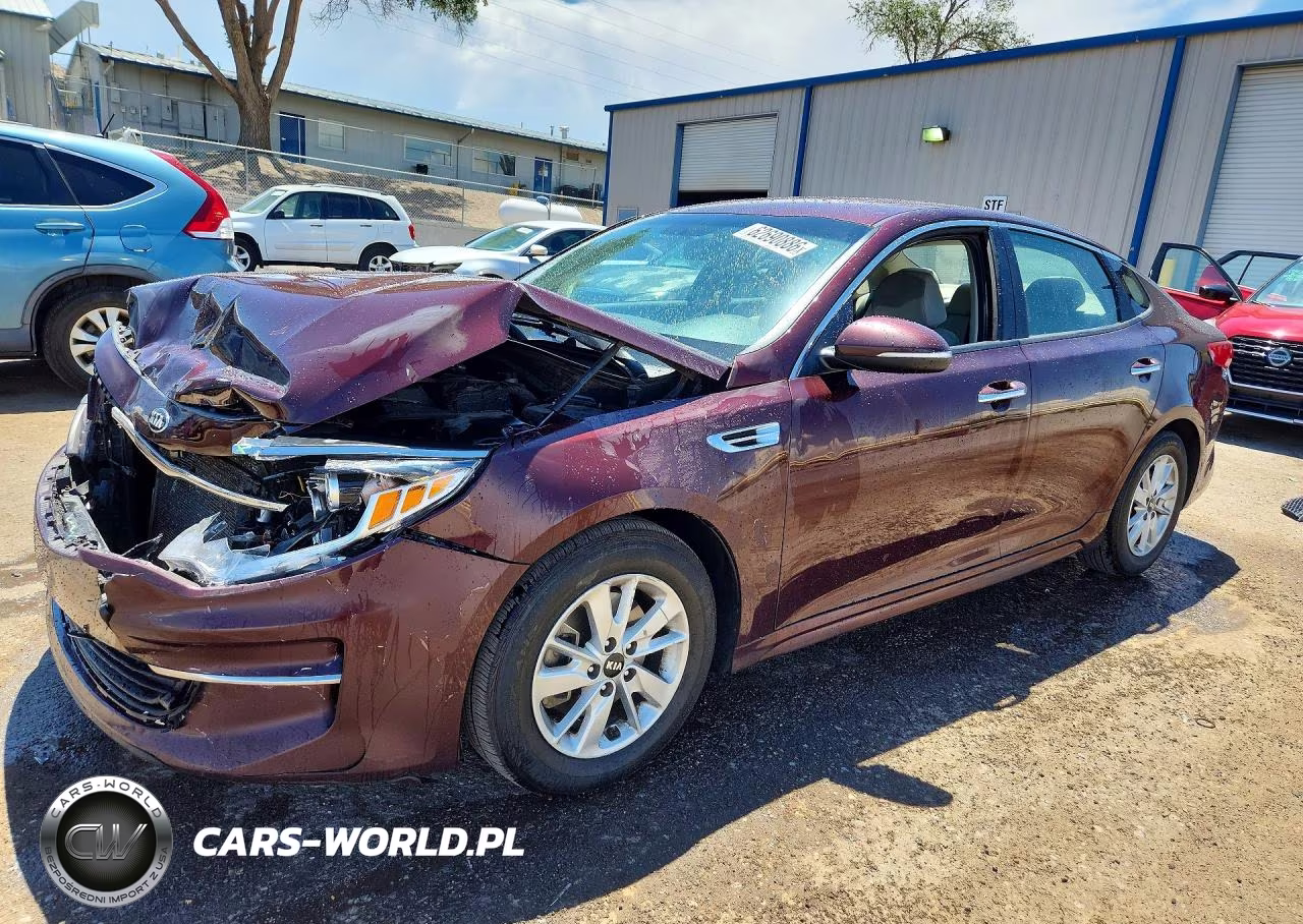 2016 Kia Optima Lx VIN:5XXGT4L37GG039373 - 1