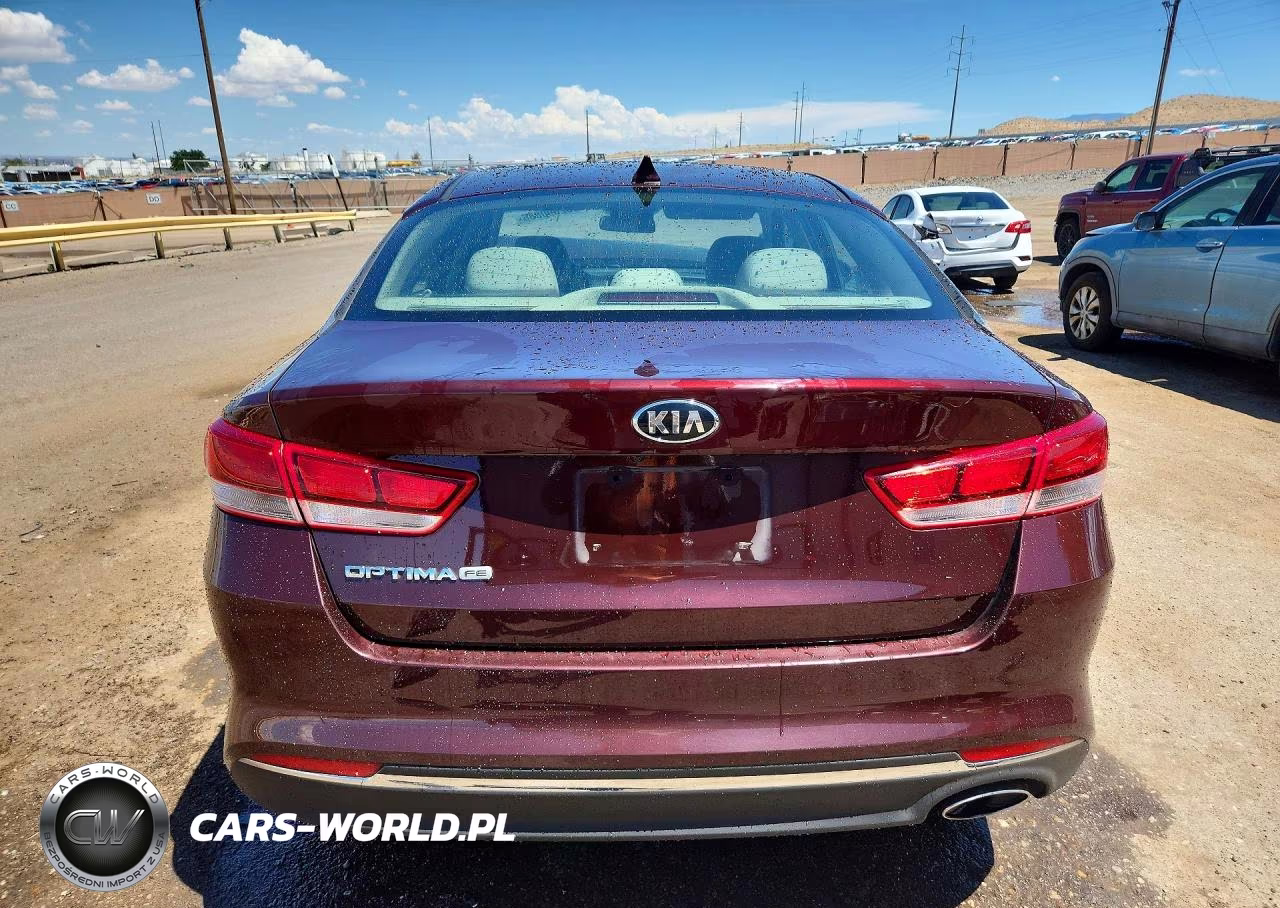 2016 Kia Optima Lx VIN:5XXGT4L37GG039373 - 6