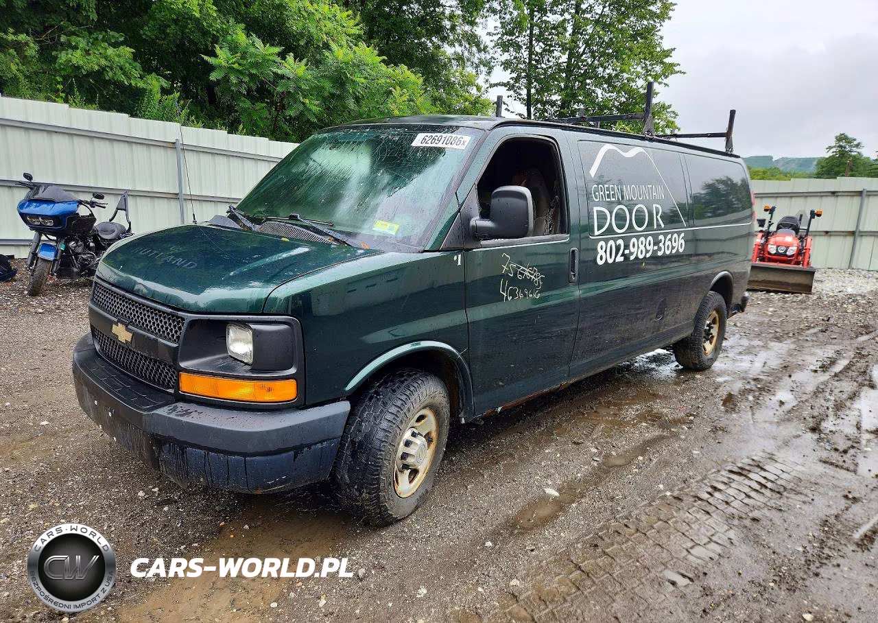 2012 Chevrolet Express G2500 Utility - Service Van