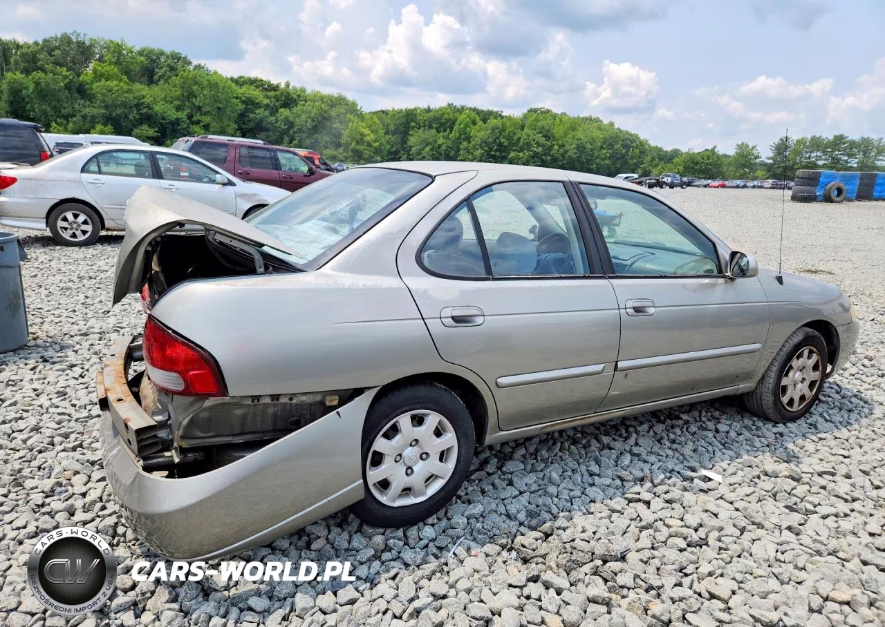 2002 Nissan Sentra Xe VIN:3N1CB51DX2L656527 - 3