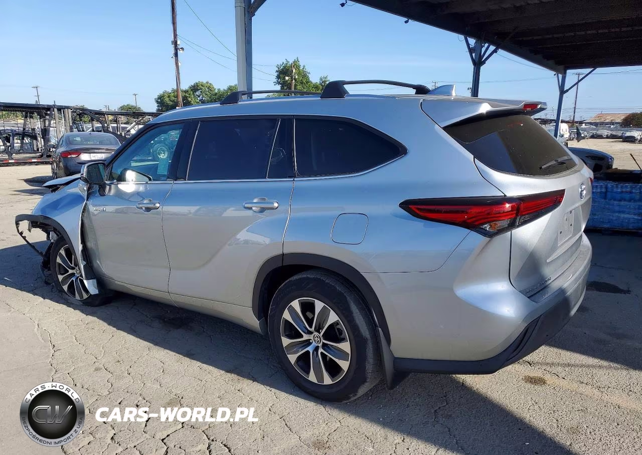 2021 Toyota Highlander Hybrid Xle VIN:5TDHARAH1MS506254 - 2