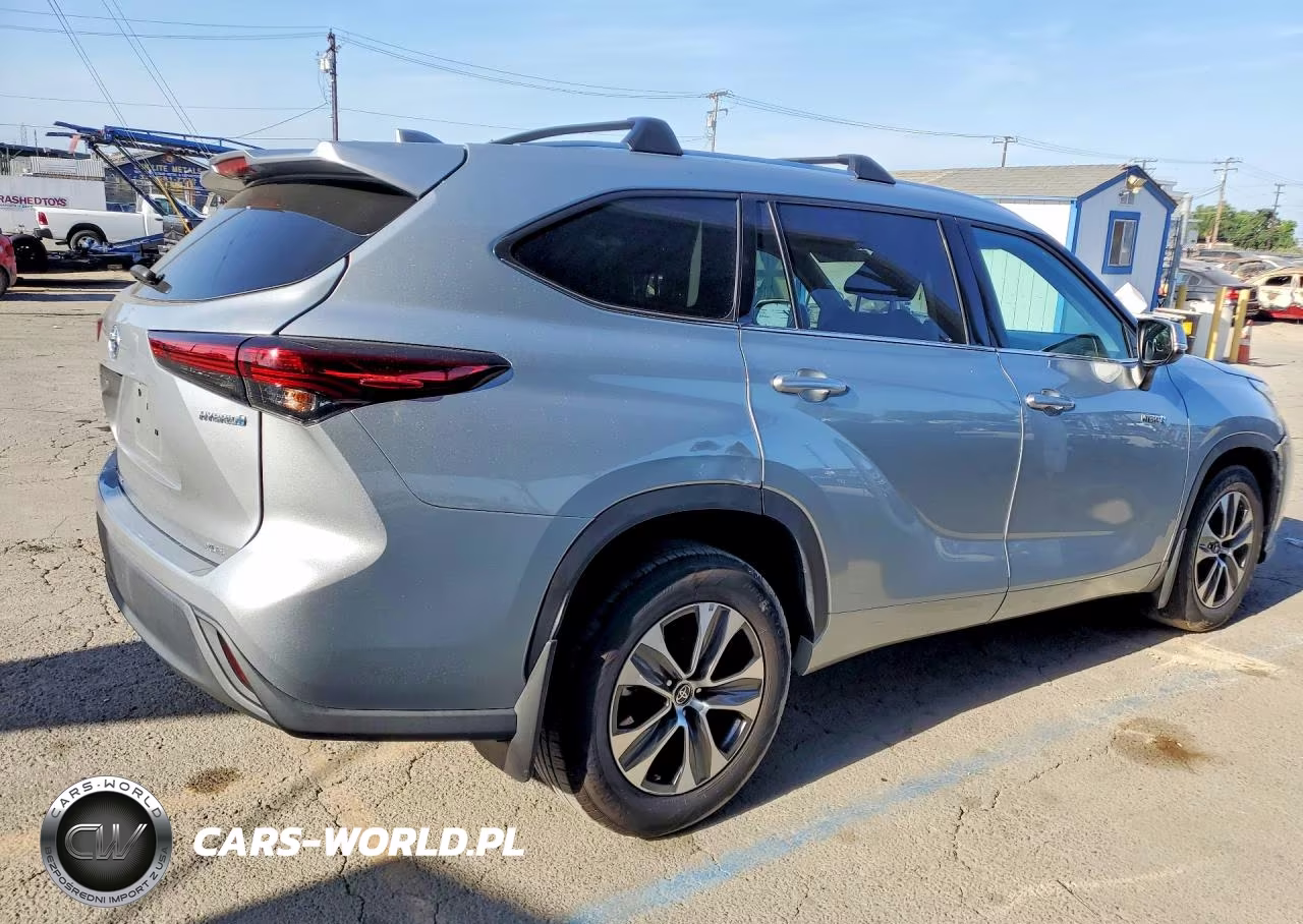 2021 Toyota Highlander Hybrid Xle VIN:5TDHARAH1MS506254 - 3