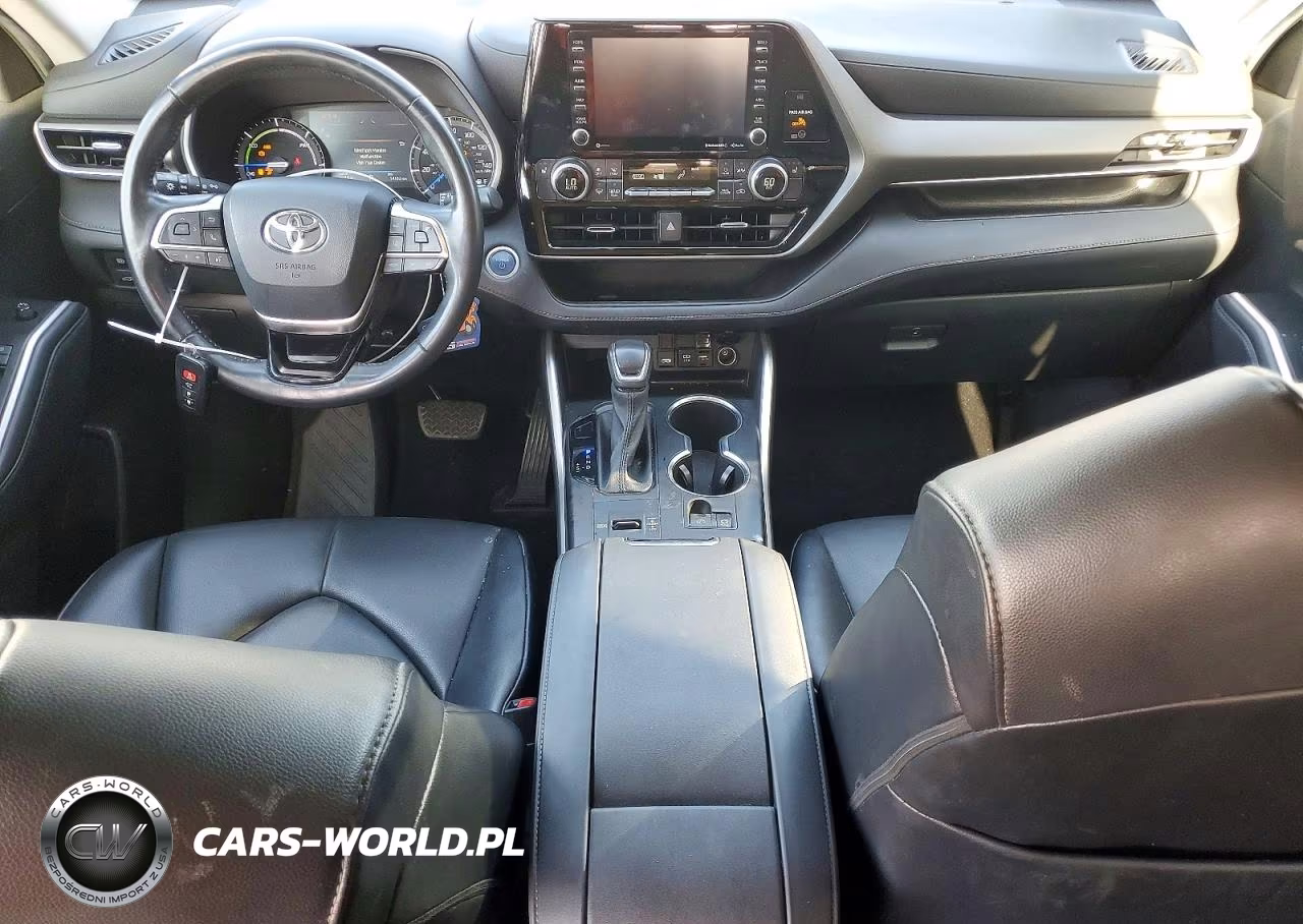 2021 Toyota Highlander Hybrid Xle VIN:5TDHARAH1MS506254 - 8