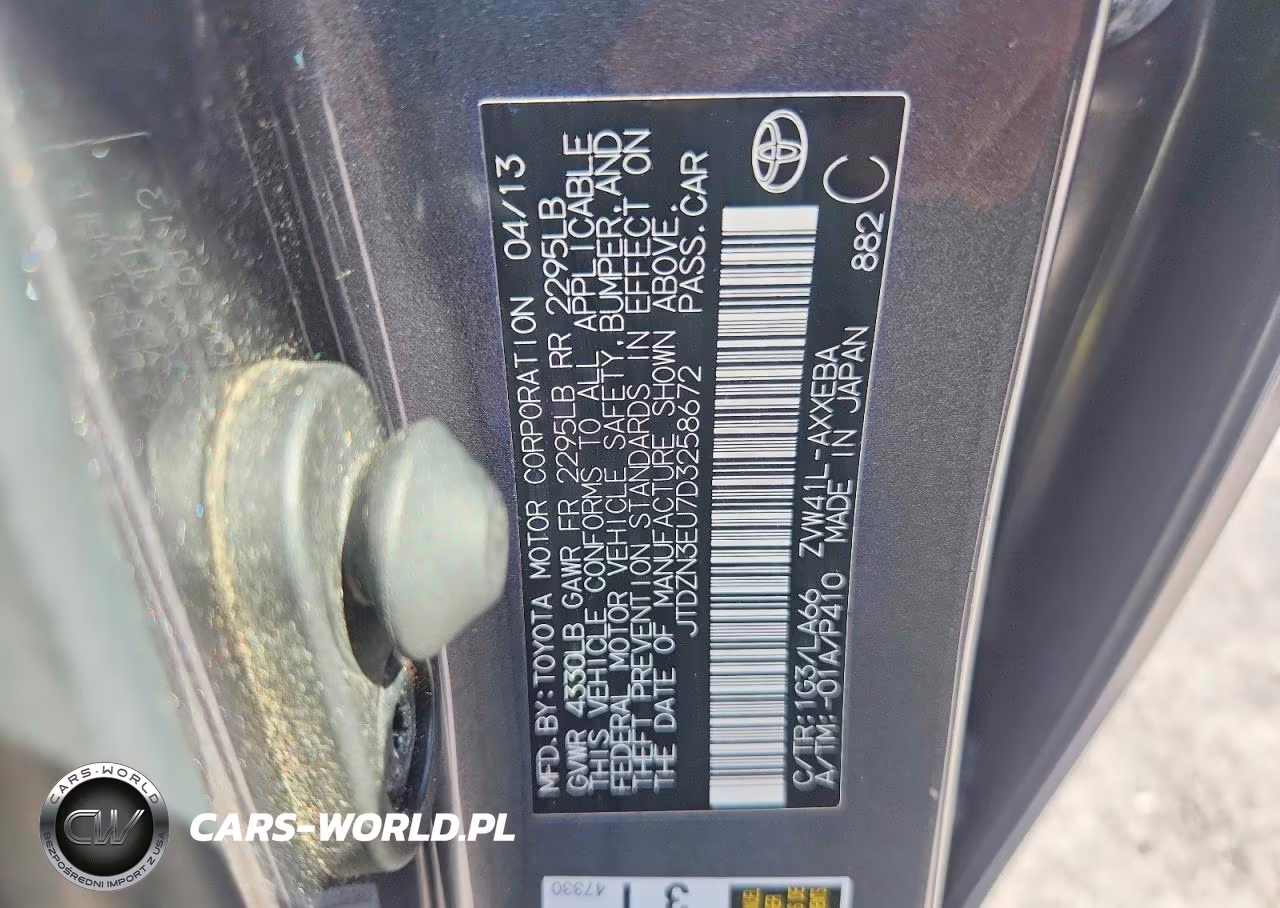 2013 Toyota Prius V Five VIN:JTDZN3EU7D3258672 - 12
