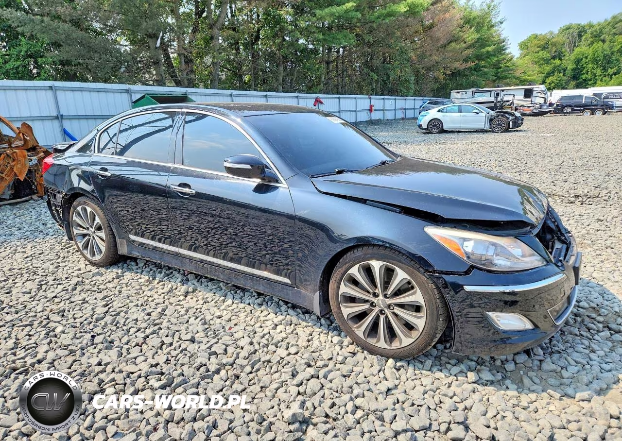 2013 Hyundai Genesis VIN:KMHGC4DH6DU256246 - 4