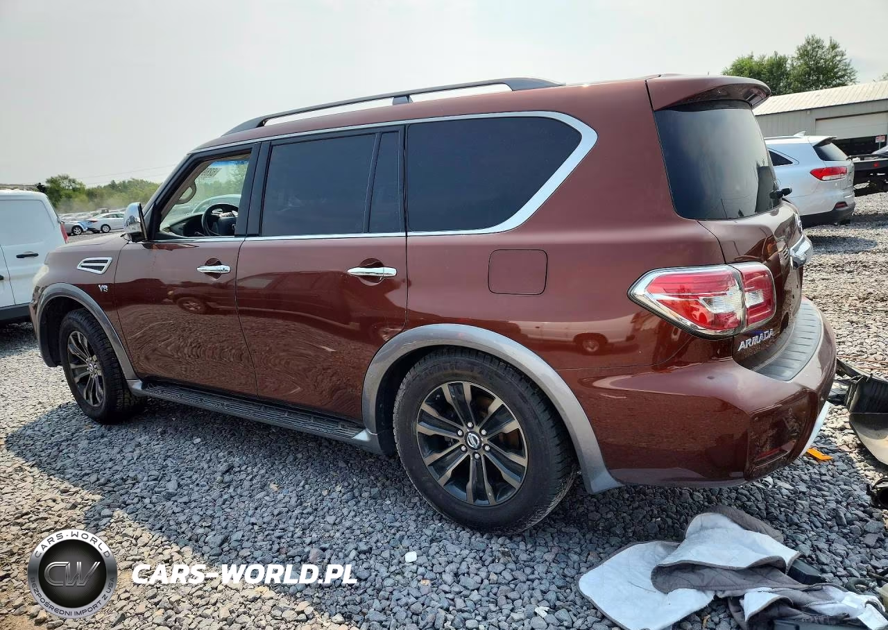 2017 Nissan Armada Platinum VIN:JN8AY2NE3H9701365 - 2