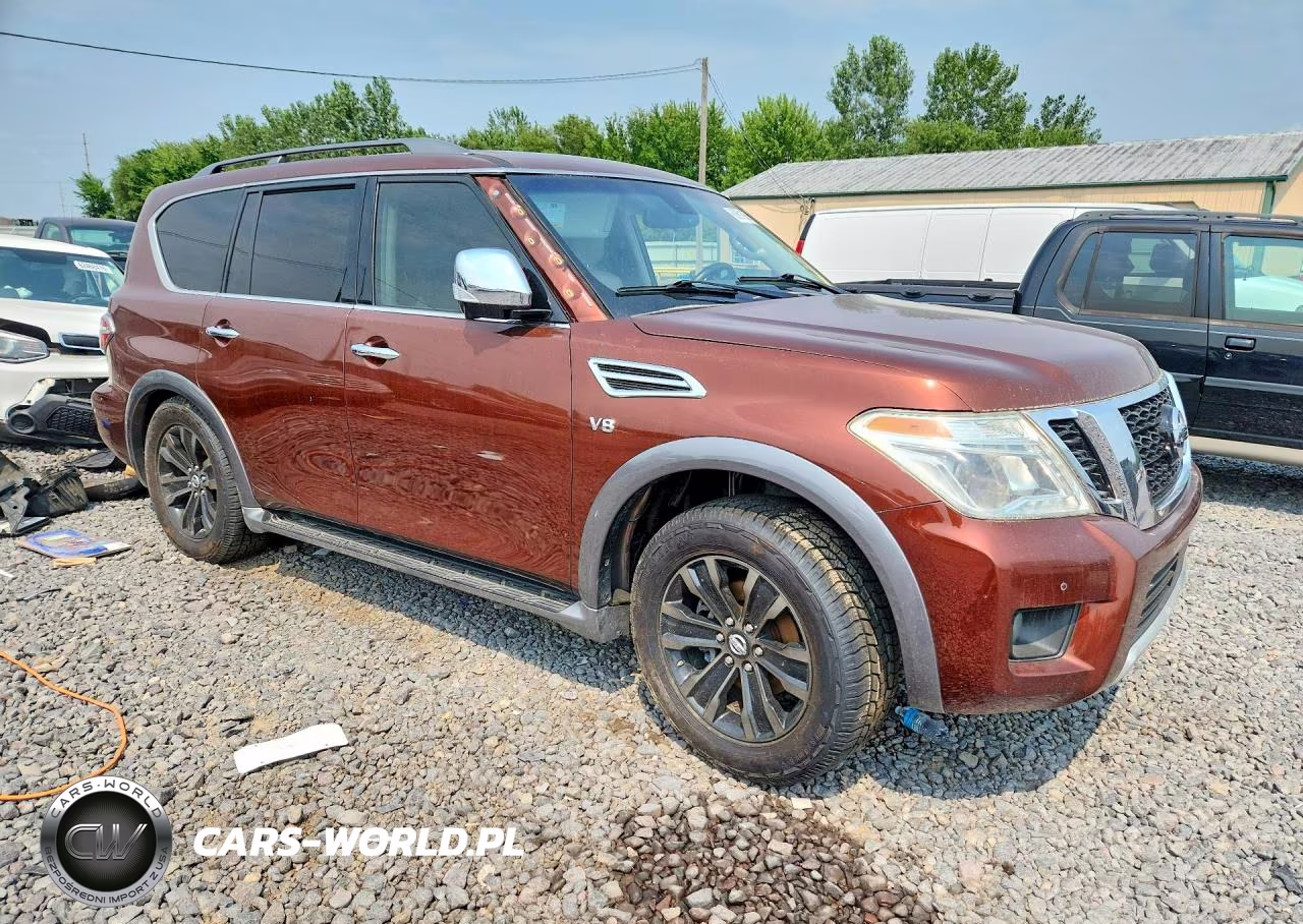2017 Nissan Armada Platinum VIN:JN8AY2NE3H9701365 - 4