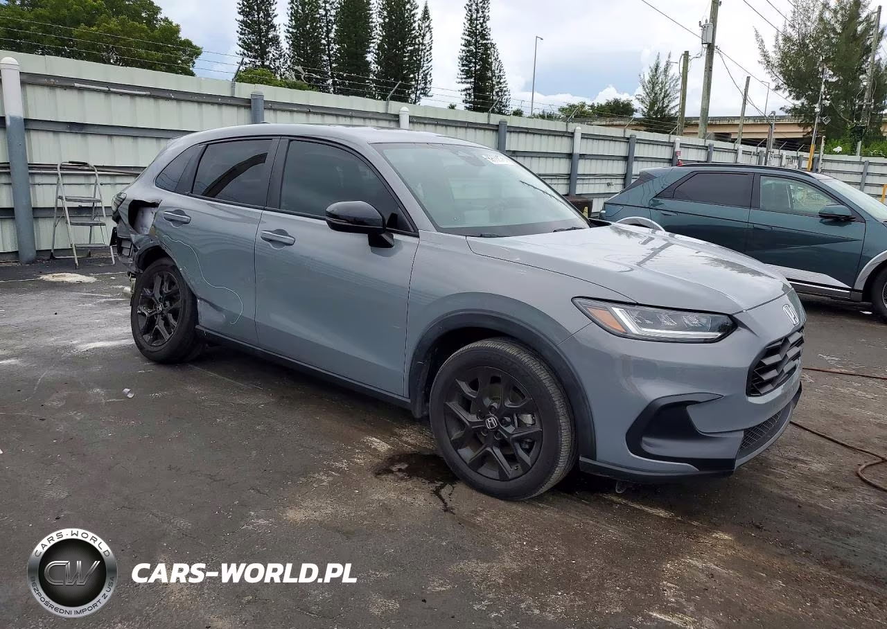 2025 Honda Hr-V Sport VIN:3CZRZ1H58SM703990 - 4