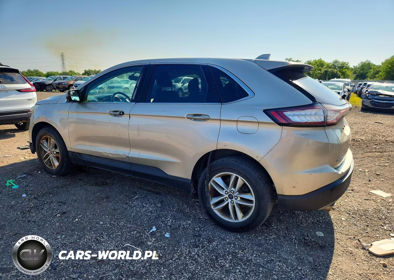 2017 Ford Edge Sel VIN:2FMPK4J89HBC08050 - 2