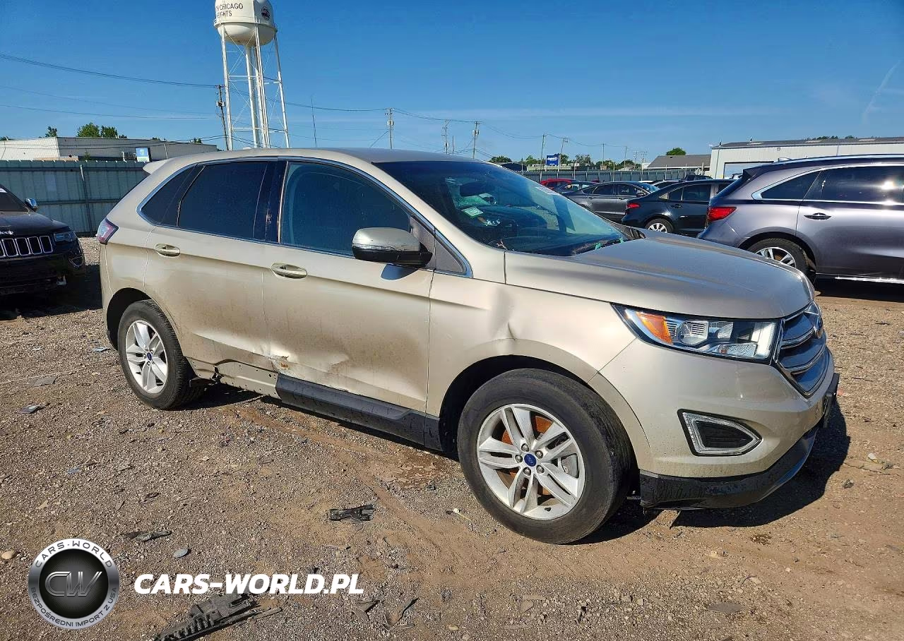 2017 Ford Edge Sel VIN:2FMPK4J89HBC08050 - 4