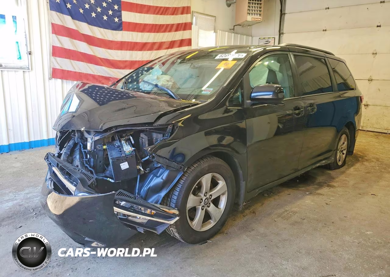 2020 Toyota Sienna Le VIN:5TDKZ3DC5LS031296 - 1