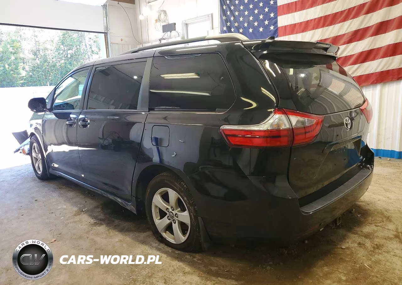 2020 Toyota Sienna Le VIN:5TDKZ3DC5LS031296 - 2