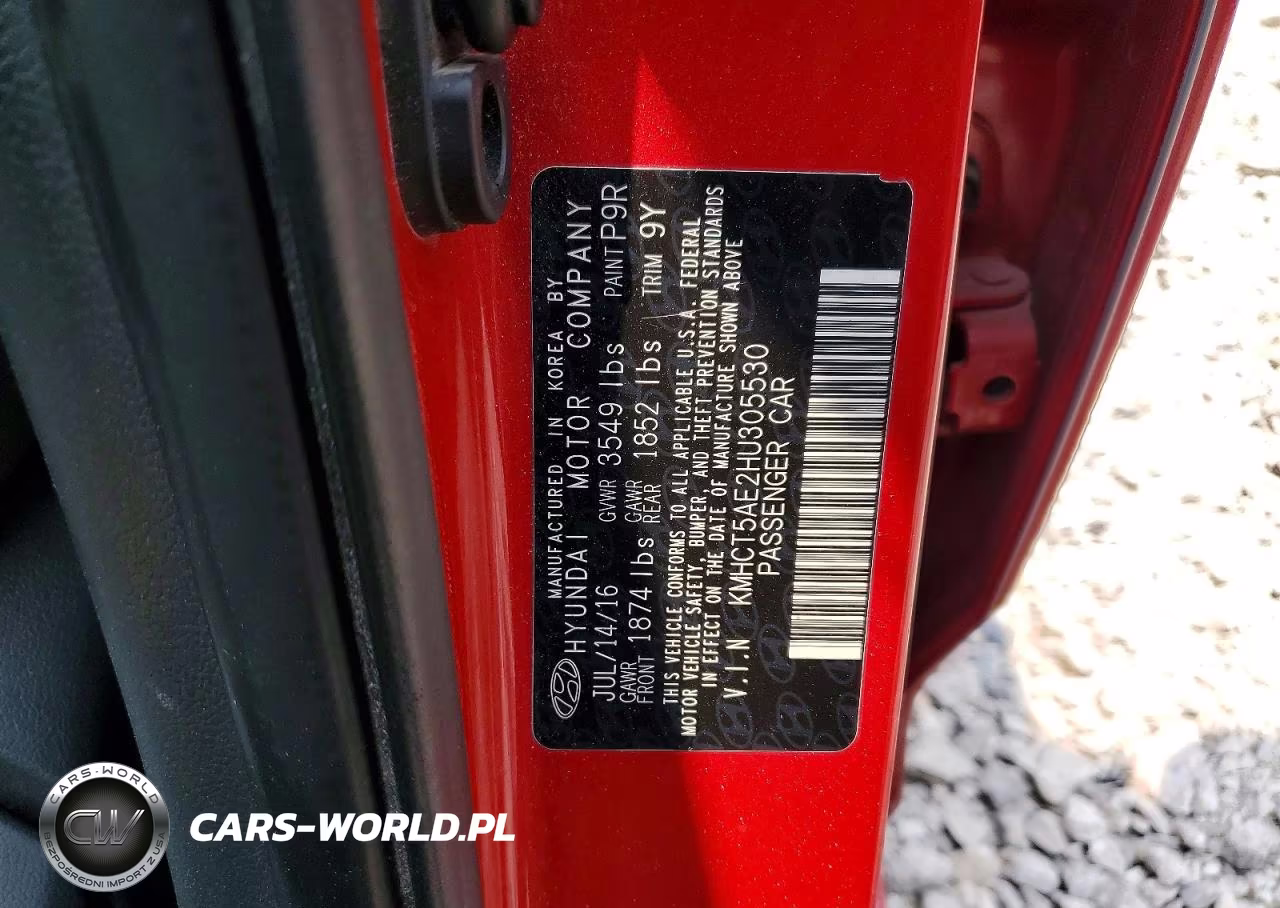 2017 Hyundai Accent Se VIN:KMHCT5AE2HU305530 - 13