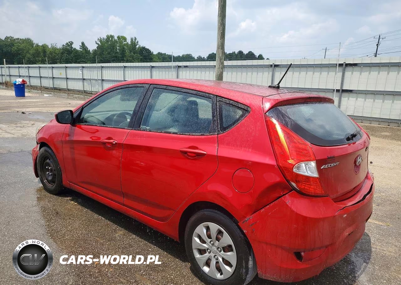 2017 Hyundai Accent Se VIN:KMHCT5AE9HU348374 - 2