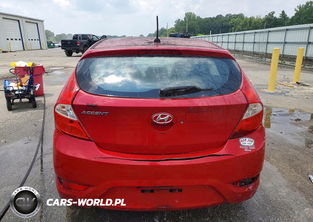2017 Hyundai Accent Se VIN:KMHCT5AE9HU348374 - 6