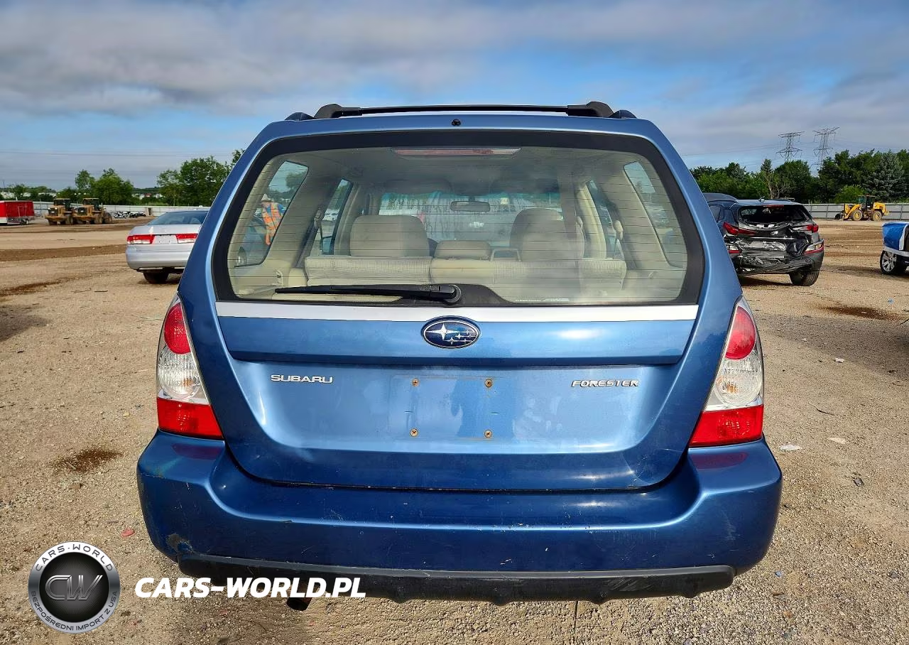 2007 Subaru Forester 2.5X VIN:JF1SG63617G712905 - 6