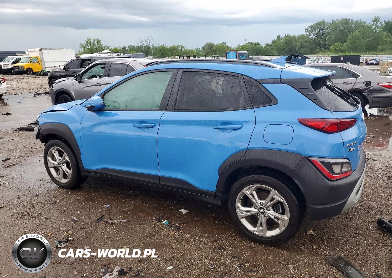 2022 Hyundai Kona Sel VIN:KM8K6CAB5NU856687 - 2