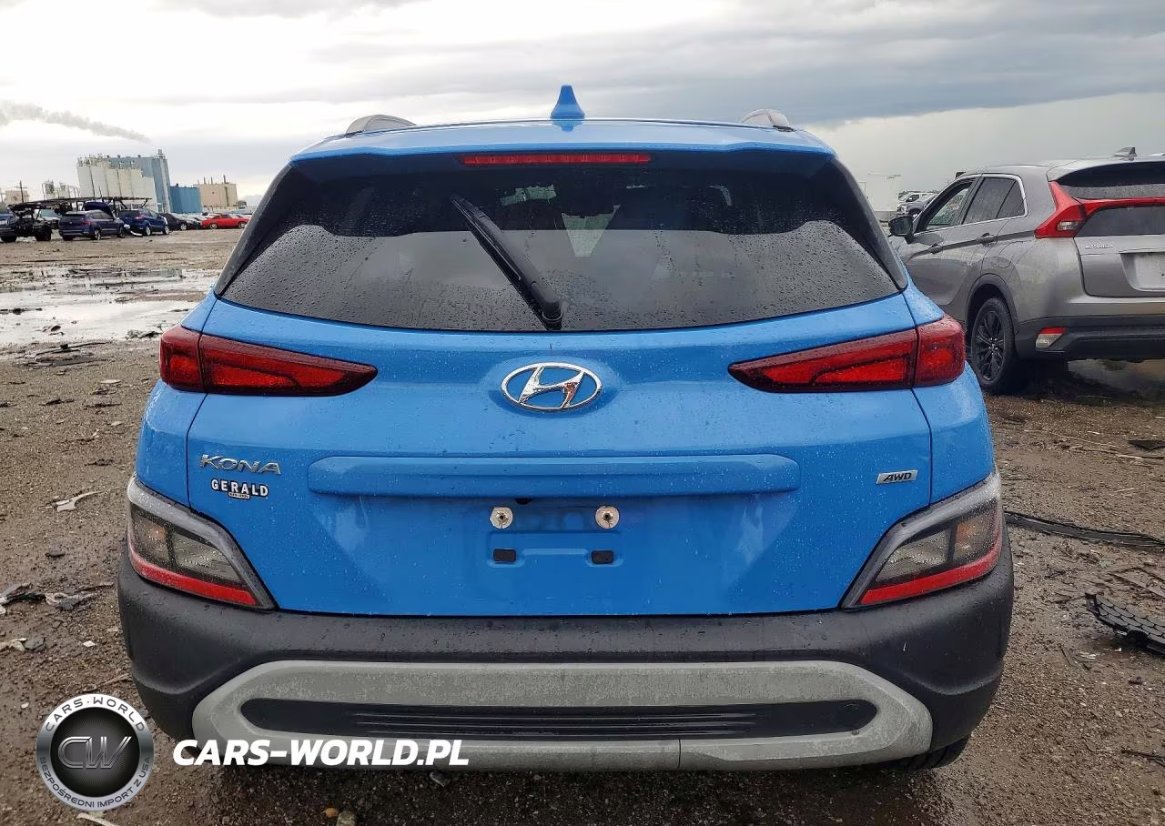 2022 Hyundai Kona Sel VIN:KM8K6CAB5NU856687 - 6