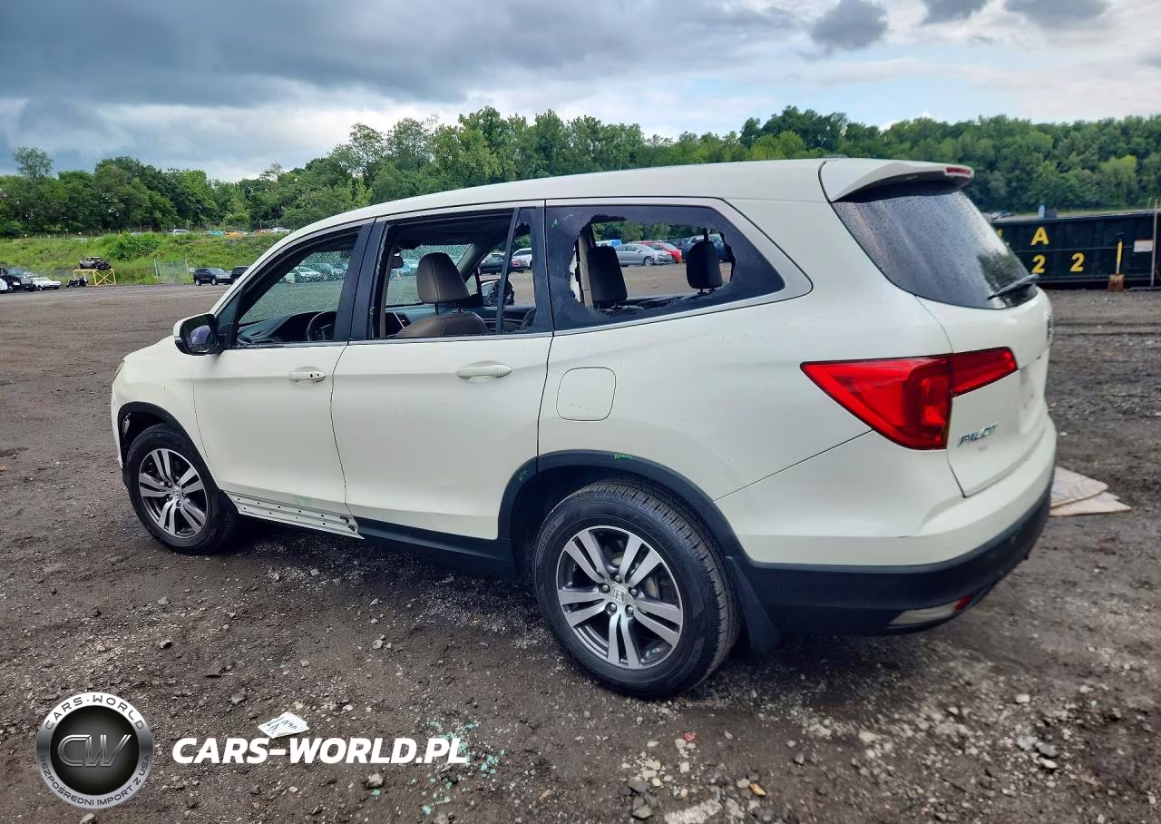 2016 Honda Pilot Exl VIN:5FNYF5H68GB019494 - 2