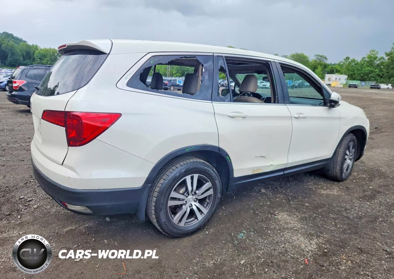 2016 Honda Pilot Exl VIN:5FNYF5H68GB019494 - 3
