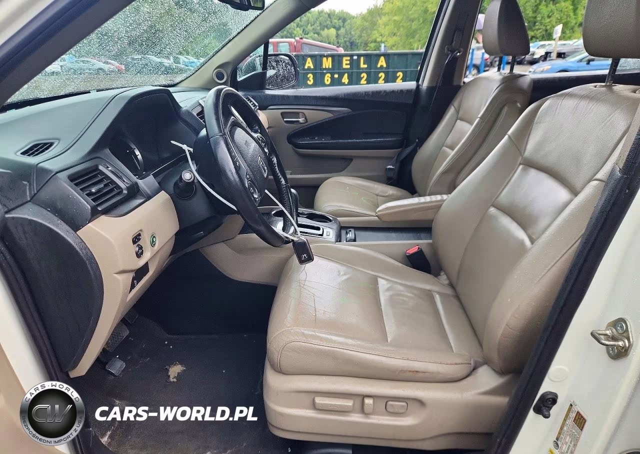 2016 Honda Pilot Exl VIN:5FNYF5H68GB019494 - 7
