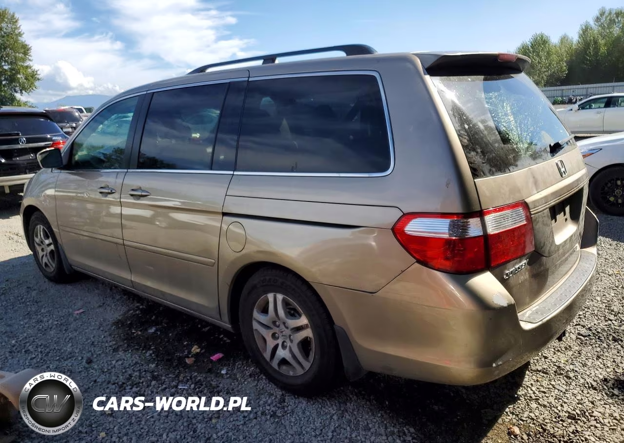 2006 Honda Odyssey Exl VIN:5FNRL386X6B458731 - 2