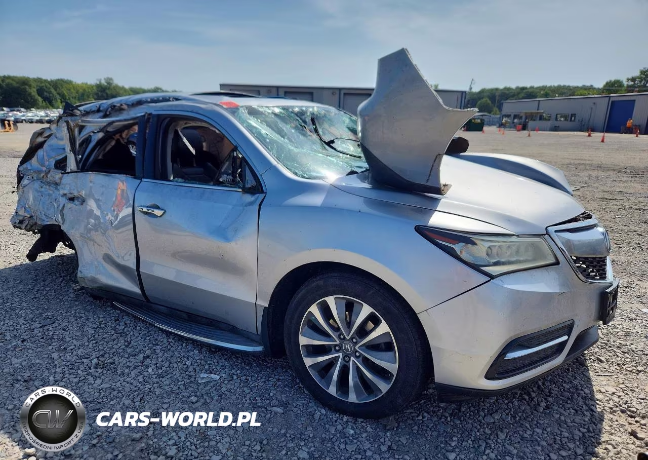 2014 Acura Mdx Technology VIN:5FRYD4H44EB034990 - 4